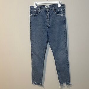 Agolde High Rise Slim Fit Jeans - Like New